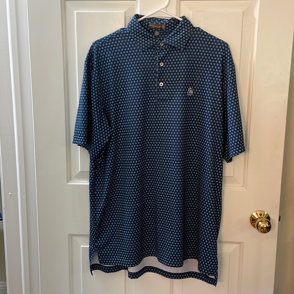 Peter Millar Golf Shirt with Glen View Club Logo